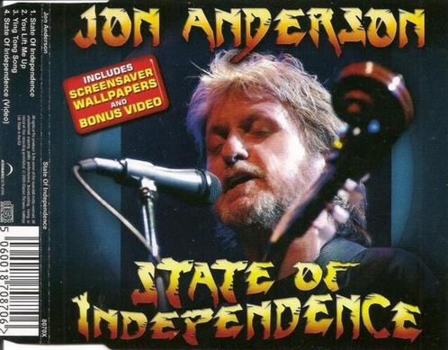 Jon Anderson - State of Independence (Yes) (prog/symfo), Cd's en Dvd's, Cd's | Rock, Zo goed als nieuw, Progressive, Ophalen of Verzenden