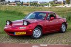Mazda MX-5 1.8 - 1994 Rood, Achterwielaandrijving, Zwart, 4 cilinders, Cabriolet