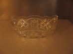 Ovale schaal, Huis en Inrichting, Woonaccessoires | Schalen en Manden, Gebruikt, Schaal, Ophalen of Verzenden, Glas