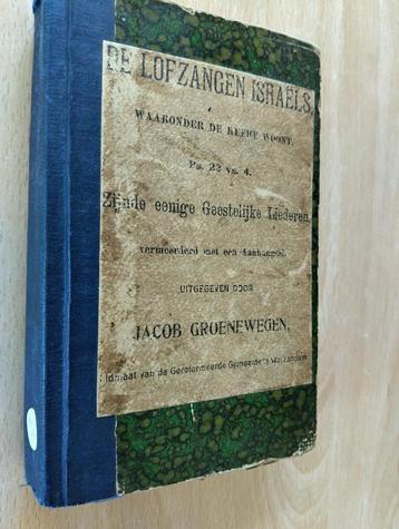 Nr. 1174 Jacob Groenewegen, de Lofzangen Israels beschikbaar voor biedingen