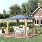 Outsunny Tuinpaviljoen 2,94x2,94  met polycarbonaat dak en m, Tuin en Terras, Partytenten, Ophalen, Minder dan 4 meter, Nieuw