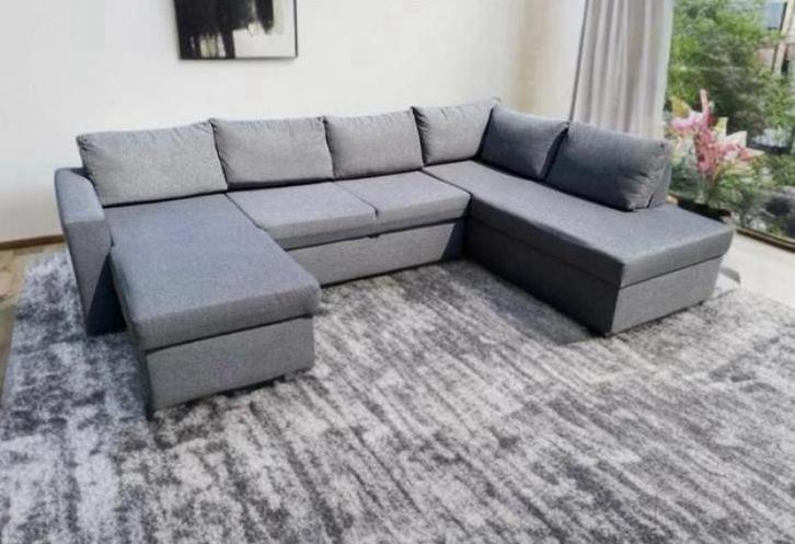 !!ACTIE!! ANTRACTIETE U BANK, GRATIS LEVERING, Huis en Inrichting, Banken | Bankstellen, Zo goed als nieuw, Vierpersoons of meer