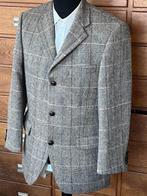 Harris Tweed colbert maat 48 bruin beige grijs geweven met, Maat 48/50 (M), Beige, Harris Tweed voor Christi, Ophalen of Verzenden