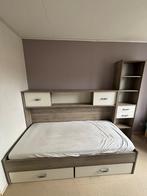 Kinderbed met ombouw en kast inclusief matras, Ophalen, 85 tot 100 cm, Zo goed als nieuw, Matras