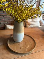 Bloomingville vaas met onderbord, Ophalen of Verzenden, Nieuw, Overige kleuren, Minder dan 50 cm