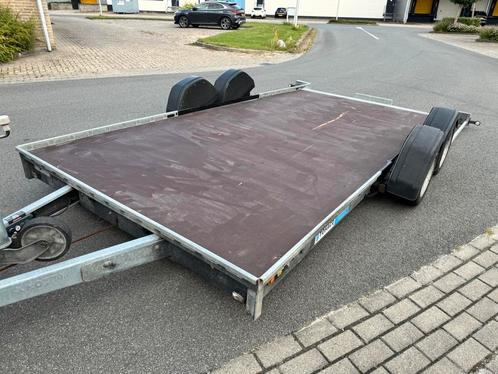 Tohaco luchtgeveerde autotransporter ( inruil mogelijk ), Auto diversen, Aanhangers en Bagagewagens, Gebruikt, Ophalen of Verzenden