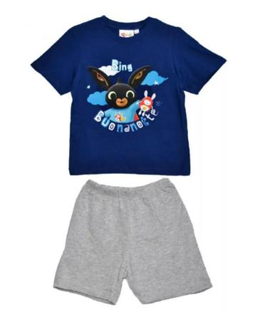 Bing Konijn Shortama - Blauw/Grijs - Maat 110/116 beschikbaar voor biedingen