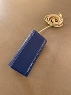 Koningsblauwe Vintage Bedlamp - Jaren '70/'80, Huis en Inrichting, Lampen | Vloerlampen, Ophalen, ., ., Minder dan 100 cm