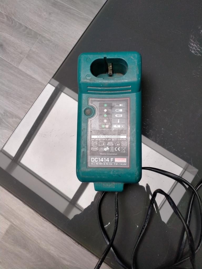 Makita lader, Ophalen