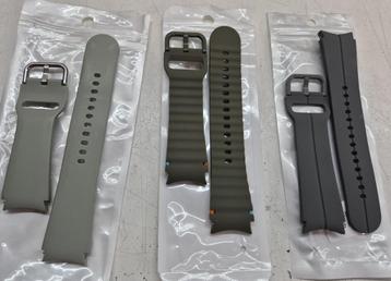 Silicone sport bandjes 20mm M/L voor Galaxy watch 4/5/6/7 beschikbaar voor biedingen