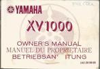 Yamaha XV1000 Owners Manual (7045z), Motoren, Verzenden, Yamaha