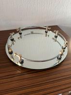 Gilde Holland Spiegel Dienblad, Huis en Inrichting, Woonaccessoires | Schalen en Manden, Gebruikt, Schaal, Rond, Ophalen of Verzenden