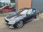 BMW 7-serie 750i xDrive High Executive M-Sport | B&W | HUD |, Auto's, BMW, Automaat, Lichtsensor, Stof, Gebruikt