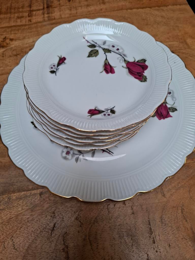 Vintage Chodziez Gebakset - Jaren 50 Polen, Ophalen, Gebruikt, Bord(en), Overige stijlen