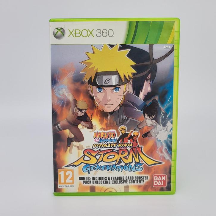 Naruto Shippuden: Ultimate Ninja Storm Generations XBOX 360, Spelcomputers en Games, Games | Xbox 360, Gebruikt, Vechten, 2 spelers