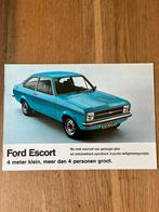 Ford Escort Mk2 brochure 9/76, Verzenden, Zo goed als nieuw, Ford
