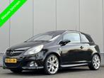 Opel Corsa 1.6-16V T OPC - nap! - airco - cruise -, Auto's, 65 €/maand, Gebruikt, Zwart, Leder en Stof