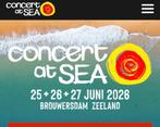 3 zaterdag kaarten Concert at Sea, Drie personen of meer