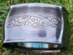 Brocante servetring verzilverd, Antiek en Kunst, Ophalen