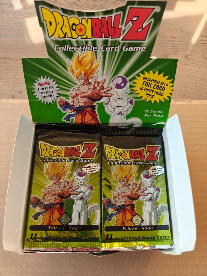 Dragonball Z Score Frieza Saga Booster Packs !, Hobby en Vrije tijd, Verzamelkaartspellen | Overige, Nieuw, Booster, Foil, Ophalen of Verzenden
