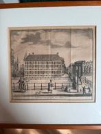 Gezigt van 't Lands Zee-Magazyn amsterdam, Antiek en Kunst, Kunst | Etsen en Gravures, Ophalen of Verzenden