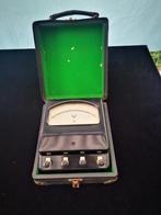 Vintage Hartmann Braun Bakeliet Voltmeter Originele Koffer, Ophalen of Verzenden