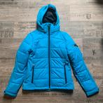 Blauwe donsjas, Verzenden, Nieuw, Maat 36 (S), Blauw