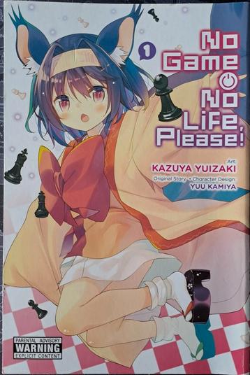 Manga pockets No Game No Life, Please! vol.1–4  [let op 18+] beschikbaar voor biedingen