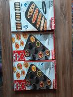 Bakblikken voor mini taartjes, mini pizza's en taart, Ophalen of Verzenden, Nieuw