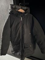Woolrich Winterjas voor kinderen van  +- 10 jaar, Zwart, Overige maten, Ophalen of Verzenden, Gedragen