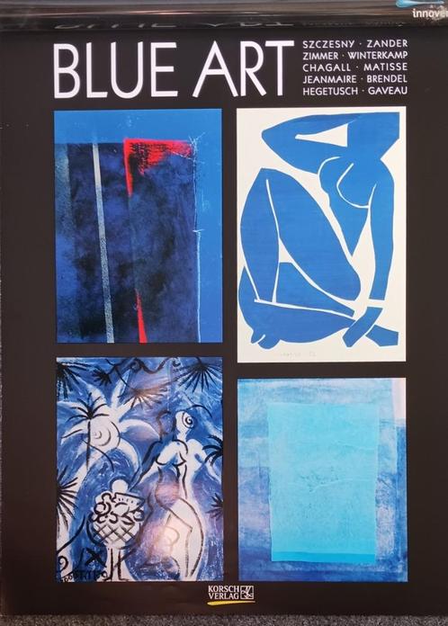 2006 Blue Art kalender Korsch Verlag, Diversen, Kalenders, Gebruikt, Maandkalender, Ophalen