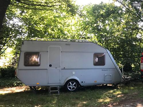 Kip Navigator 44TDB Cruise Edition, bouwjaar 2003 met mover., Caravans en Kamperen, Caravans, Particulier, tot en met 4, 1000 - 1250 kg