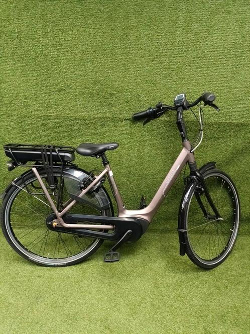 Gazelle orange C8 elektrische damesfiets Bosch middenmotor, Fietsen en Brommers, Elektrische fietsen, Zo goed als nieuw, Gazelle