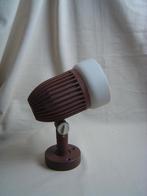 Vintage bruine wandspot Aro Leuchte W.Germany jaren 70, Ophalen of Verzenden, Gebruikt, Kunststof, Jaren 70