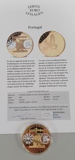 Portugal Eerste Euro Afslagen - Prooflike, Postzegels en Munten, Goud, Portugal, Losse munt, Overige waardes