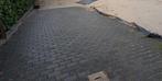 Betonklinkers antraciet, Tuin en Terras, Ophalen, Gebruikt, Klinkers, 10 m² of meer