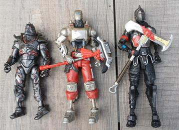 3 Fortnite actiefiguren groot 16-20 cm beschikbaar voor biedingen