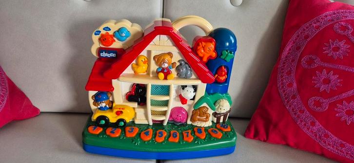 Chicco Activiteitenbord Boerderij, Kinderen en Baby's, Speelgoed | Babyspeelgoed, Zo goed als nieuw, Overige typen, Met licht