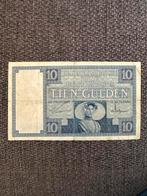 10 gulden 1929 Zeeuws meisje, Postzegels en Munten, Bankbiljetten | Nederland, Ophalen of Verzenden, 10 gulden, Los biljet