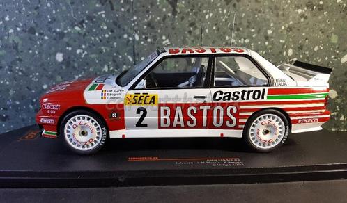 BMW E30 M3 BASTOS #2 1991 1:18 Ixo V737, Hobby en Vrije tijd, Modelauto's | 1:18, Nieuw, Auto, Overige merken, Verzenden