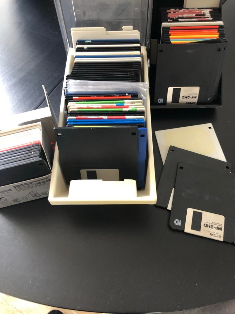 Geformatteerde Floppy Disks met Doos, Verzenden, Gebruikt
