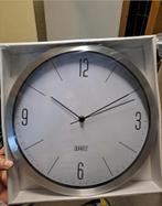 Ronde wandklok diameter 30,5 cm, Ophalen of Verzenden, Nieuw, Analoog, Wandklok