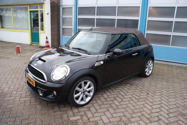 Mini Mini Cabrio 1.6 Cooper S highate, Auto's, Mini, Te koop, Cabrio, ABS, Airbags, Airconditioning, Bluetooth, Centrale vergrendeling