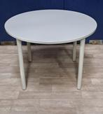 Speelgoedtafel / bijzettafel met metalen onderstel, Ophalen, Gebruikt, Metaal of Aluminium, Rond