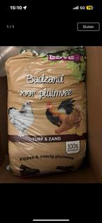 Badzand voor pluimvee. 3 zakken, Dieren en Toebehoren, Ophalen, Nieuw, Overige typen