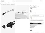 Dakdragers Thule WingBar Edge 9585, Ophalen, Zo goed als nieuw
