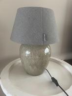 Tafellamp Brynxz beige grijs kruiklamp, Minder dan 50 cm, Trendy, tijdloos, Zo goed als nieuw, Stof