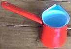 ROOD EMAILLE MELKKANNETJE, Antiek en Kunst, Antiek | Emaille, Ophalen of Verzenden