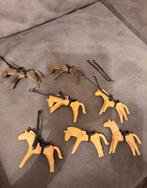 Vintage Playmobil Paarden 1974 met Zadel, Kinderen en Baby's, Speelgoed | Playmobil, Ophalen of Verzenden, Gebruikt, Los playmobil