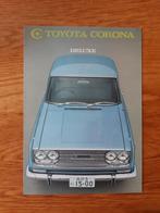 Toyota Corona Deluxe folder, Toyota, Ophalen of Verzenden, Zo goed als nieuw, Toyota